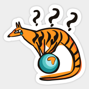 Toasted Thylacine Sticker